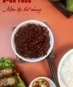 Mắm tép chưng thịt 300gr