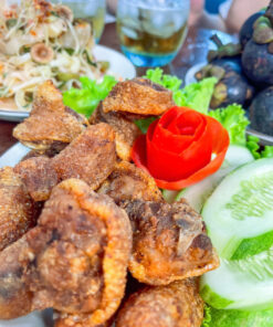 Đuôi Lợn Nướng Than Hoa